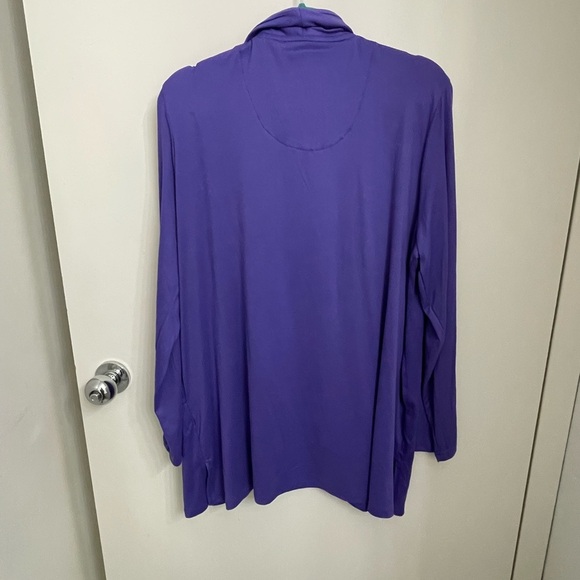 Muk Luks matching lounge tee and open cardigan - Picture 9 of 16